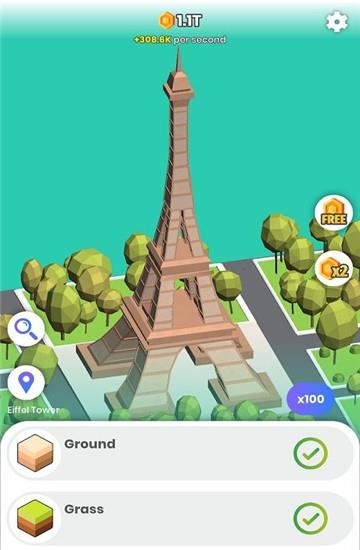 闲置建造世界著名建筑  v1.0.1图2