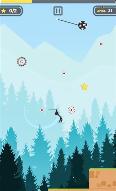 火柴人绳索跑酷  v1.0图4