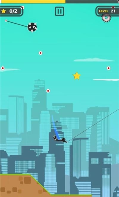 火柴人绳索跑酷  v1.0图3
