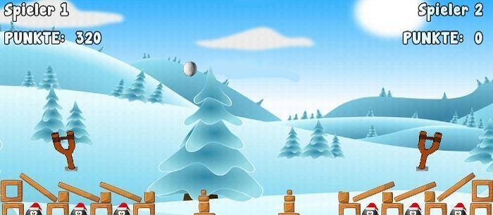 Snow ball fling(雪地投球)  v1.0图1