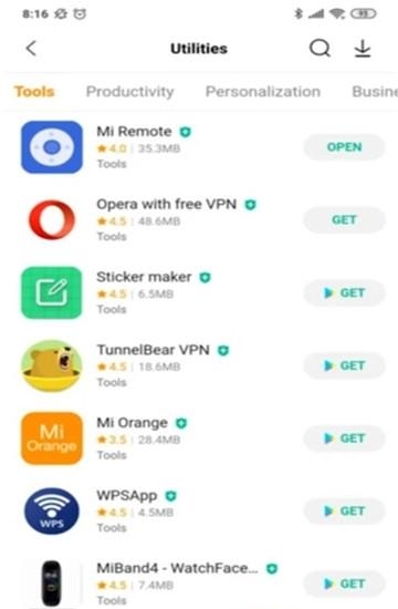 小米GetApps应用商店国际版  v23.8.4.0图1