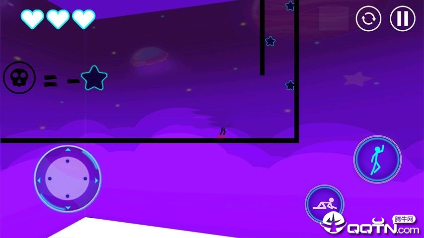 Stickman run up 3d(火柴人跑步)  v1.0图1