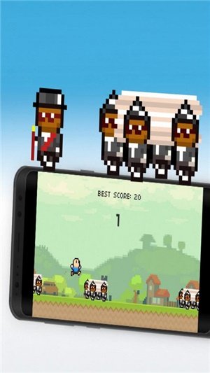 黑人抬棺像素版  v1图2