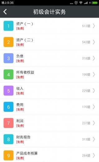 初级会计总题库  v4.80图2