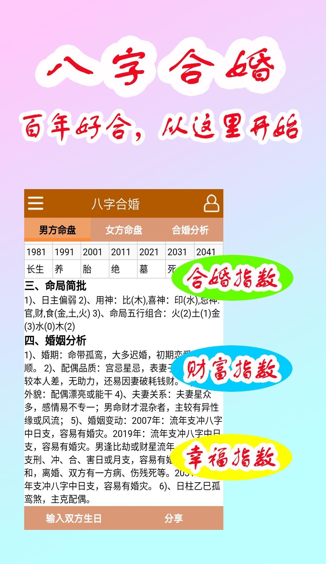 子平八字算命