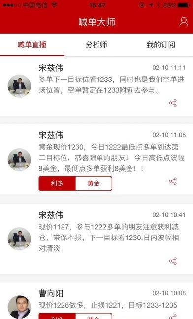 喊单大师