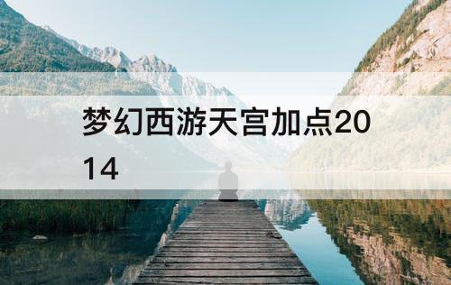 梦幻西游天宫加点2014