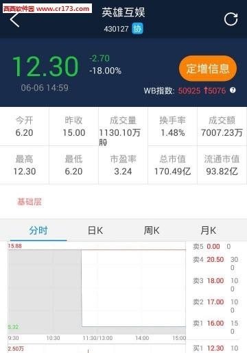 挖贝三板通  v1.0.3图1