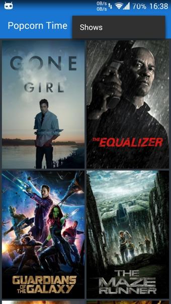 popcorn time(播放器)  v1.0.1图2
