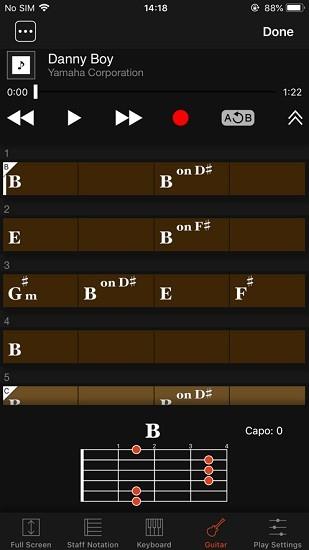 雅马哈chord tracker手机版  v2.3.4.5图3