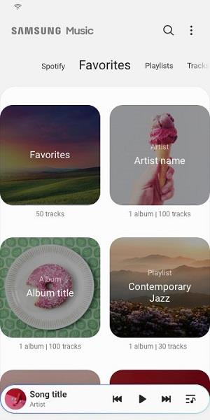 三星音乐国际版跑马灯(Samsung Music)  v16.2.25.11图2