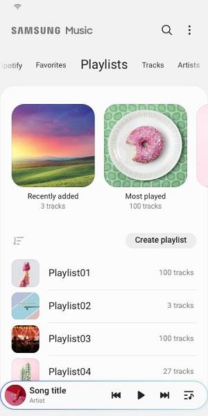 三星音乐国际版跑马灯(Samsung Music)  v16.2.25.11图4