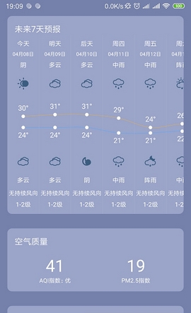 银米天气  v1.0.0图3