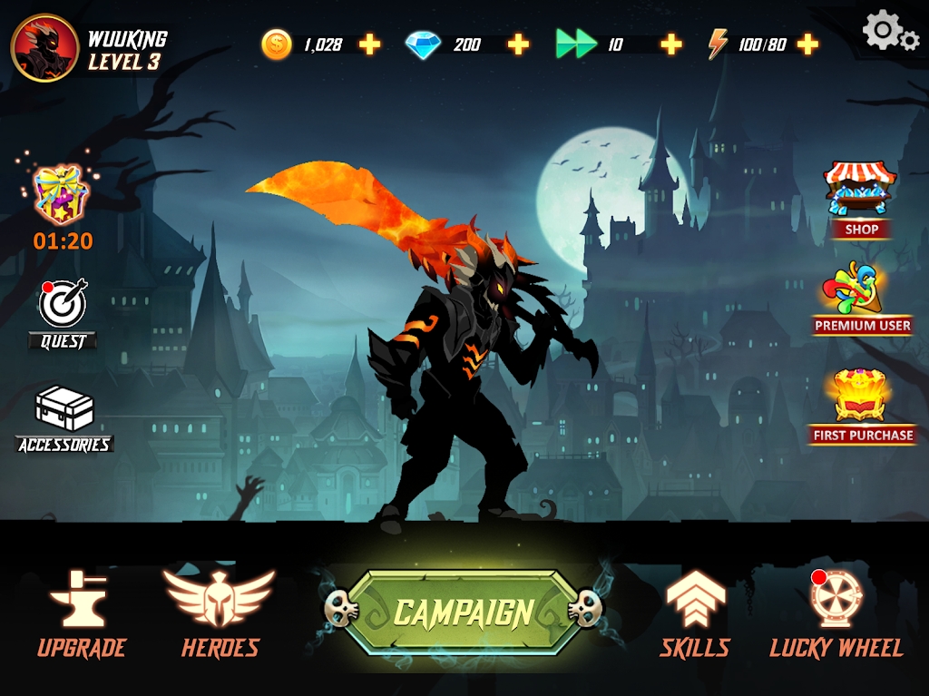 影子武士火柴人大战  v2.1图2