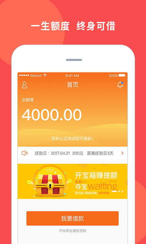 你的一万元