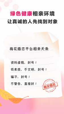 梅花再婚相亲最新版下载安卓  v3.0.2图1